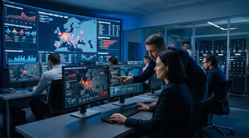 Amenazas en Europa en 2026: cibercrimen, amenazas estatales y hacktivismo